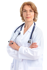 photo of a female doctor